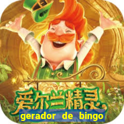 gerador de bingo cha de bebe